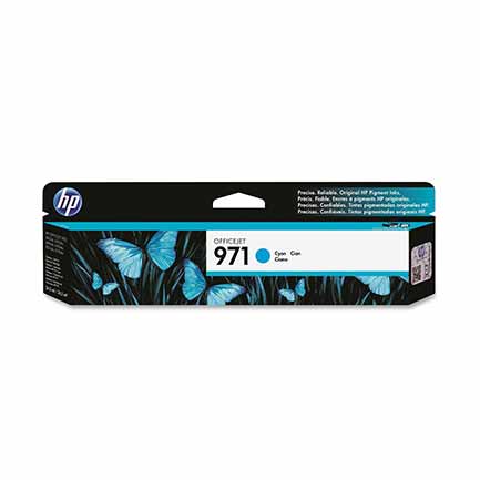 Tinta hp cyan officejet 971