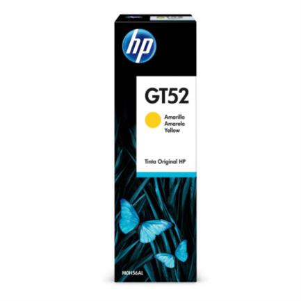 Botella tinta hp gt52 amarillo