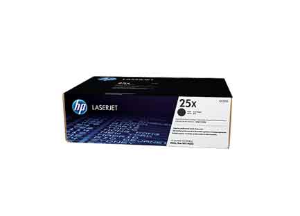 Toner hp 25x negro