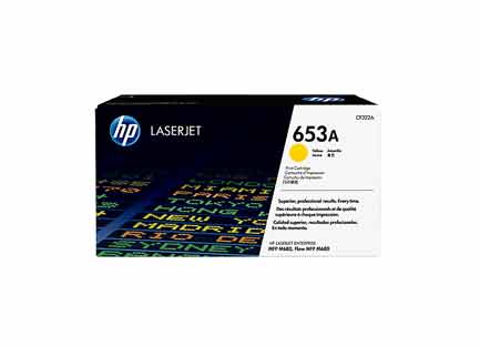 Toner hp 653a amarillo