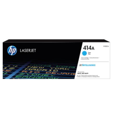 Toner hp 414a cian original laserjet