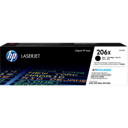 Toner hp laserjet 206x original color negro.