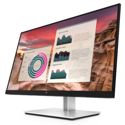Monitor HP 27" Led EliteDisplay E27u G4 QHD Resolución 2560x1440 Panel IPS - Vista 3