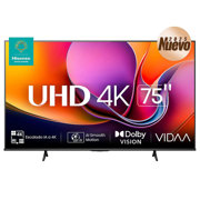 Televisor Hisense 75" A65NV UHD 4K VIDAA 75A65NV - Vista 4