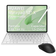 Tableta Huawei MatePad 12 X Octa Core 12+256G 2.8K PaperMatte Harmony OS4.3 Blanco + Teclado - Vista 7