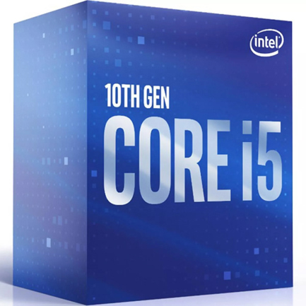 Procesador intel core i5 10400 2.9ghz 12mb 65w s 1200 hexa core 10th gen con gráficos con disipador bx8070110400