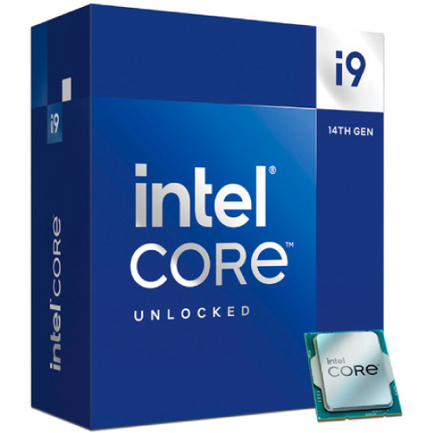 Procesador Intel Core i9 14900K 4.4Ghz 32MB 125W S 1700 Tetraicosa Core 14va Gen con Graficos sin Disipador