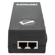 Inyector Intellinet Ultra PoE Gigabit 60W Negro - Vista 6