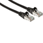 CABLE INTELLINET PATCH CAT 6a  7.6M(25.0F) S/FTP NEGRO - Vista 9