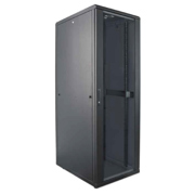 GABINETE INTELLINET 19" RACK CERRADO 22U PUERTA CRISTAL FLATPACK COLOR NEGRO - Vista 10