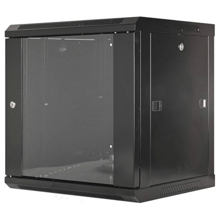 Gabinete Intellinet 19 Mural Ensamblado  9U 600x600 - Vista 6