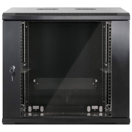 Gabinete Intellinet 19 Mural Ensamblado  9U 600x600 - Vista 5
