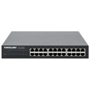 SWITCH Intellinet GB 24 PTOS 19" - Vista 6