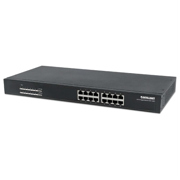 PoE Switch Intellinet GB 16 ptos 19" 30W pto 220W - Vista 8