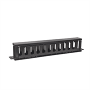 Organizador Intellinet Cables 19" 1U Horizontal Plástico Color Negro - Vista 11