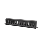 Organizador Intellinet Cables 19" 1U Horizontal Plástico Color Negro - Vista 13