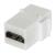 Cople Intellinet Tipo Keystone HDMI H-H Color Blanco - Vista 6