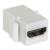 Cople Intellinet Tipo Keystone HDMI H-H Color Blanco - Vista 2