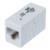 Cople Intellinet RJ45 Cat6 Modular UTP 8P8C H-H Color Blanco - Vista 2