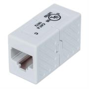 Cople intellinet rj45 cat6 modular utp 8p8c h-h color blanco