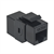 Cople Intellinet Keystone RJ45 Cat5e UTP 8P8C H-H Color Negro - Vista 2