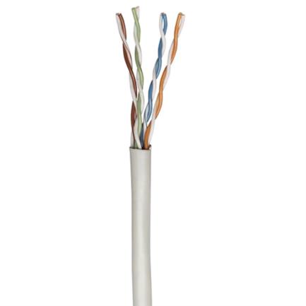 Bobina cable intellinet cat 5e cca utp 100m multifilar color gris