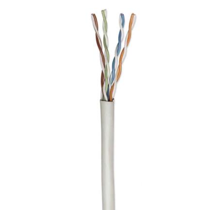 Bobina cable intellinet cat 5e cca utp 305m s&oacute;lida color gris