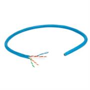 Bobina cable intellinet cat 6 cca 305m sólida color azul