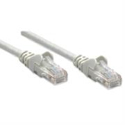 Cable patch intellinet 2.0m(7.0f) cat 5e utp color gris