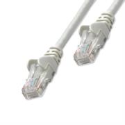 Cable patch intellinet 4.2m(14.0f) cat 5e utp color gris
