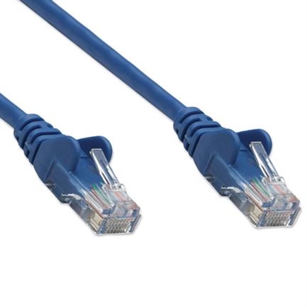 Cable patch intellinet 0.5m(1.5f) cat 6 utp color azul