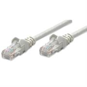 Cable Patch Intellinet 1.0m(3.0F) Cat 6 UTP Color Gris - Vista 9