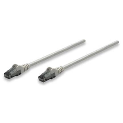 Cable red intellinet cat 6 utp 0.5m color gris