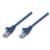 Cable Red Intellinet CAT5e UTP 0.45m Color Azul - Vista 4