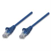 Cable Red Intellinet CAT5e UTP 0.45m Color Azul - MAS RECIO