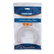 Cable Intellinet Red Cat6 UTP RJ45 M-M 0.5m Color Blanco - Vista 9