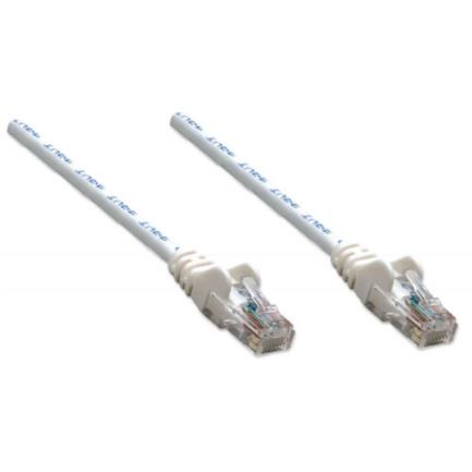 Cable intellinet red cat6 utp rj45 m-m 0.5m color blanco