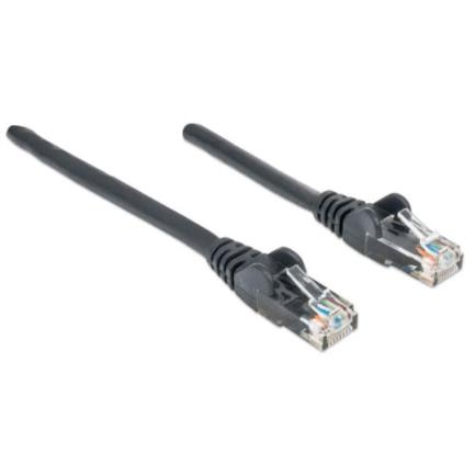 Cable intellinet red cat6 utp rj45 m-m 1m color negro