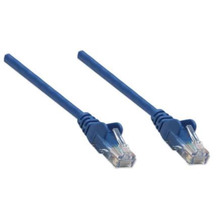 Cable intellinet pacth de red cat5e utp rj45 m-m 4.2m color azul
