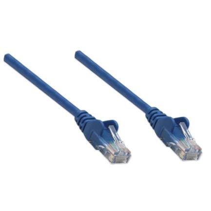 Cable intellinet red cat5e utp rj45 m-m 7.5m color azul