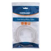 Cable Intellinet Red Cat6 UTP RJ45 M-M 1m Color Blanco - Vista 9