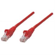 Cable intellinet red cat6 utp rj45 m-m 1m color rojo
