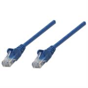Cable intellinet red cat6 utp rj45 m-m 5m color azul