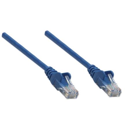 Cable intellinet red cat6 utp rj45 m-m 5m color azul