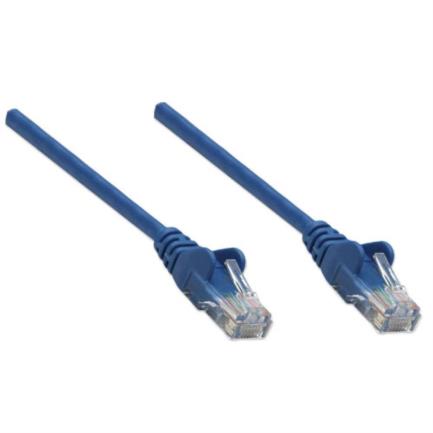 Cable intellinet red cat6 utp rj45 m-m 7.5m color azul