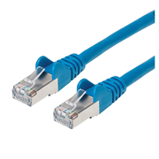 Cable intellinet red cat6a s/ftp 2.1m color azul