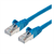 Cable Intellinet Red Cat6a S/FTP RJ45 0.9m Color Azul - Vista 7