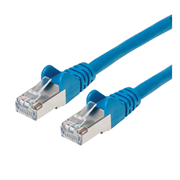 Cable intellinet red cat6a s/ftp rj45 0.9m color azul