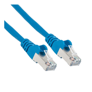 Cable Intellinet Red Cat6a S/FTP RJ45 0.9m Color Azul - Vista 6