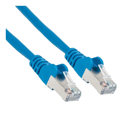 Cable intellinet red rj45 cat6a s/ftp 3m color azul